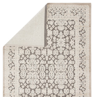 Jaipur Living Regal Damask Gray/ White Area Rug (12'X15')