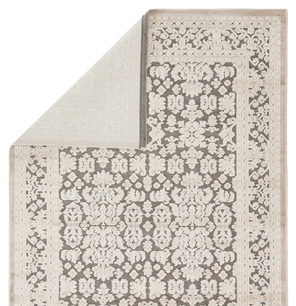 Jaipur Living Regal Damask Gray/ White Area Rug (12'X15')