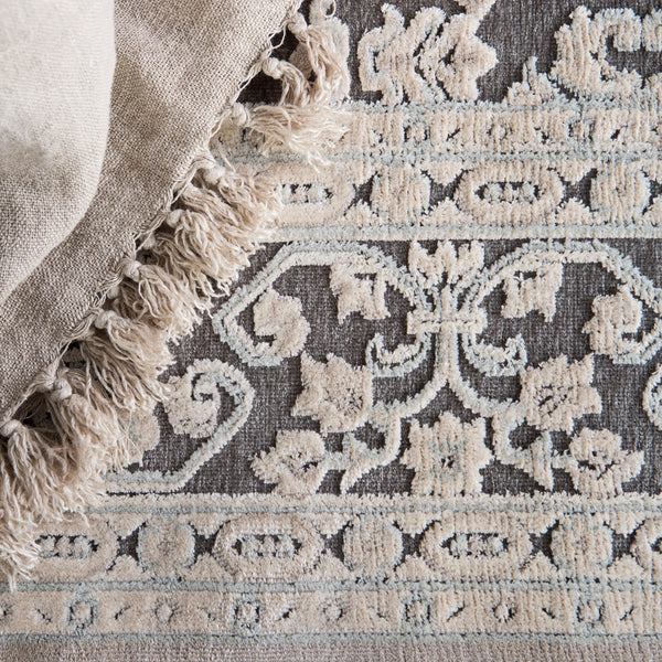 Jaipur Living Regal Damask Gray/ White Area Rug (12'X15')
