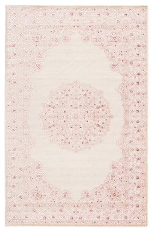 Jaipur Living Fables Collection FB123 Malo 58% Acrylic 33% Rayon 9% Polyester Machine Made Contemporary Medallion Rug RUG128337