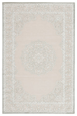 Jaipur Living Fables Collection FB124 Malo 59% Acrylic 32% Rayon 9% Polyester Machine Made Contemporary Medallion Rug RUG128336