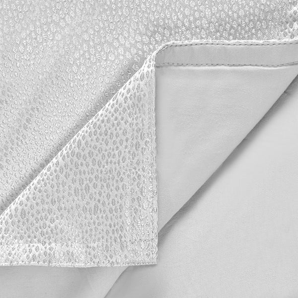 HiEnd Accents Marilyn Modern Bubble Duvet Cover Set FB1617DS-SQ-OC Gray Duvet Cover - Face: 100% polyester; Back: 100% cotton. Pillow Sham - 100% polyester. 92x96x1