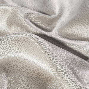 HiEnd Accents Marilyn Modern Bubble Duvet Cover Set FB1617DS-SQ-OC Gray Duvet Cover - Face: 100% polyester; Back: 100% cotton. Pillow Sham - 100% polyester. 92x96x1