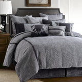 HiEnd Accents Hamilton Tweed Duvet Cover Set FB1713DS-SQ-OC   