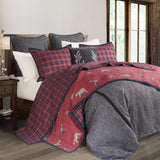 HiEnd Accents Hamilton Tweed Duvet Cover Set FB1713DS-SQ-OC   