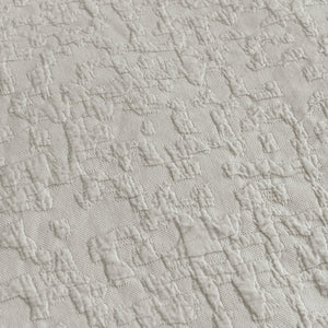 HiEnd Accents Porto Matelassé Comforter Set FB1758-SQ-TP Light Taupe Comforter - Face and Back: 100% cotton; Fill: 100% polyester. Pillow Sham - Face and Back: 100% cotton. 92x96x4