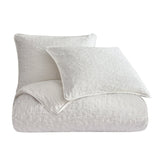 HiEnd Accents Porto Matelassé Comforter Set FB1758-SQ-VW Vintage White Comforter - Face and Back: 100% cotton; Fill: 100% polyester. Pillow Sham - Face and Back: 100% cotton. 92x96x4