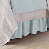 Gatherer Velvet Bed Skirt