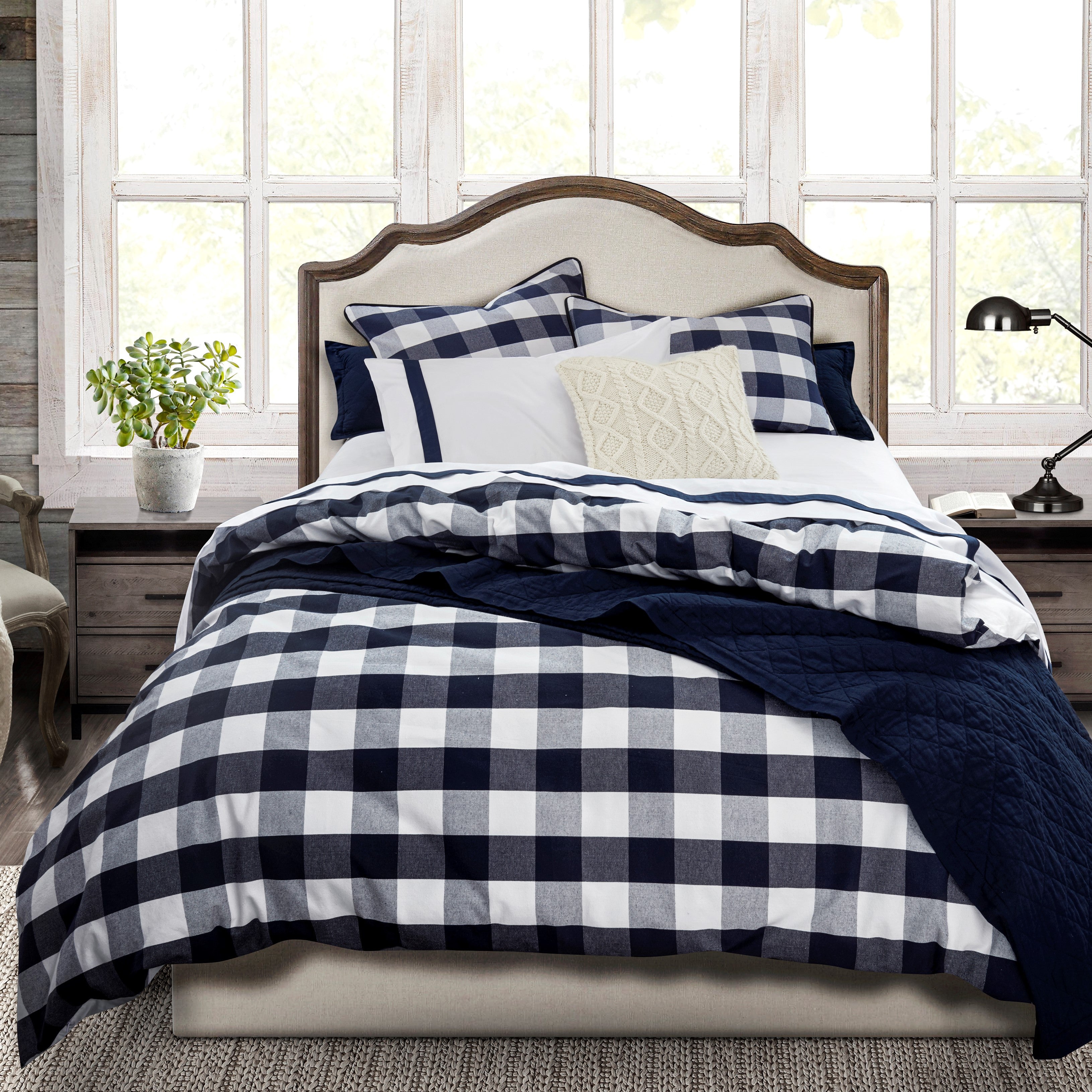 HiEnd Accents Camille Buffalo Check Comforter Set - Thumbnail 2