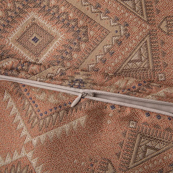 HiEnd Accents Sedona Pale Sienna Comforter Set FB1811-TW-OC Tan, Cream Face: 100 % Polyester; Back: 100% Cotton; Filling: 100% Polyester 68x88x1