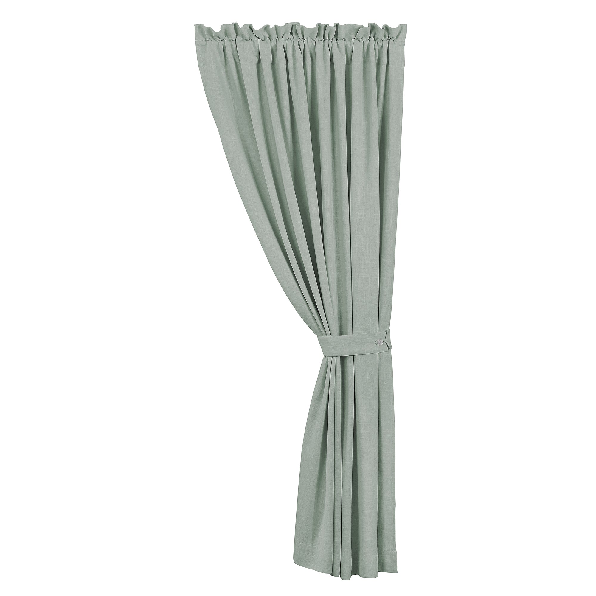 HiEnd Accents Luna Lined Linen Curtain - Thumbnail 2