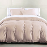 HiEnd Accents Hera Washed Linen Flange Comforter Set FB1927-SQ-BH Blush Face: 70% viscose, 30% linen; Back: 100% cotton; Fill: 100% polyester 92.0 x 96.0 x 3.0