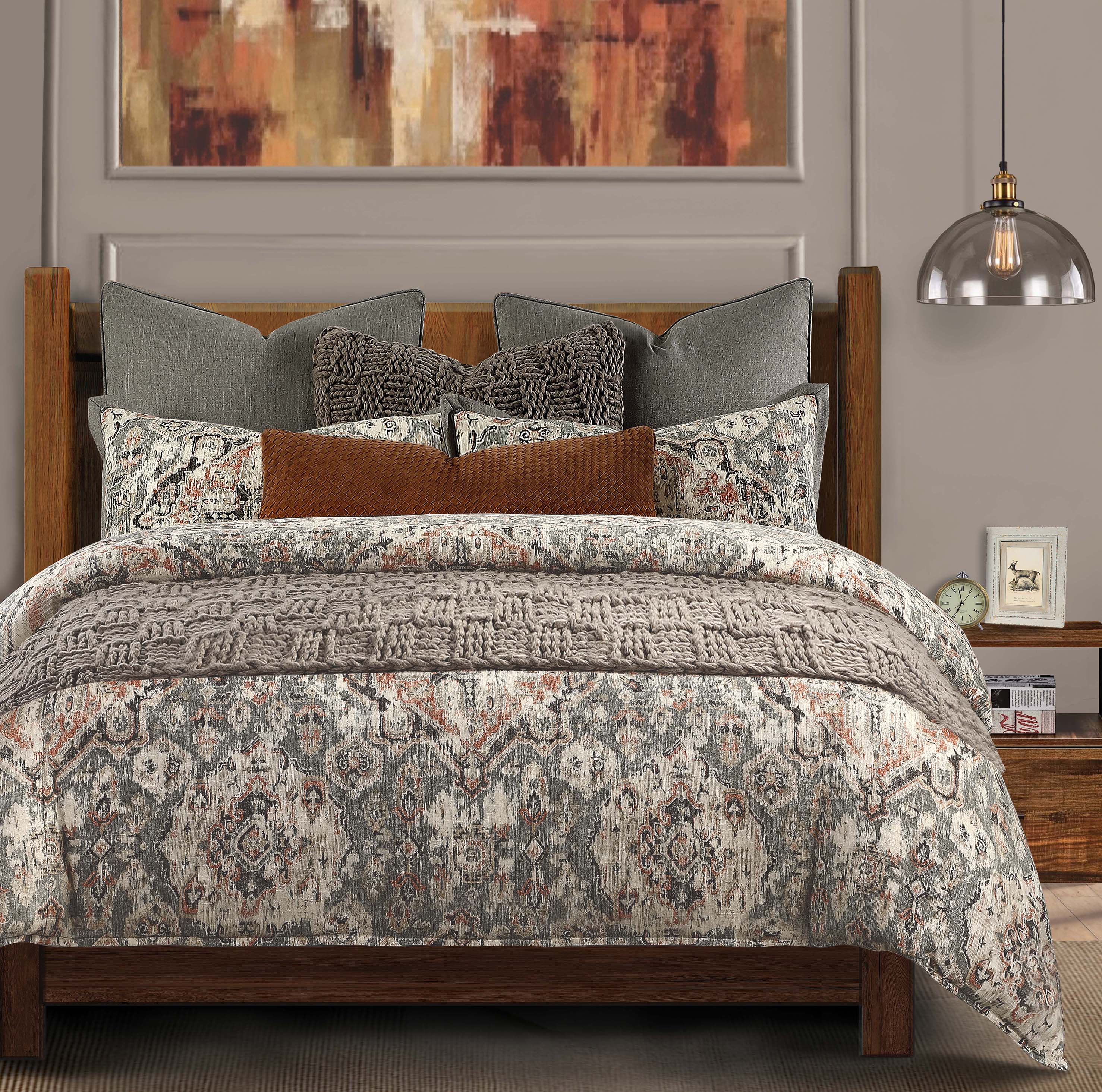 HiEnd Accents Carmen Kilim Duvet Cover Set