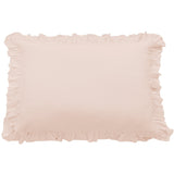 Lily Washed Linen Ruffled Dutch Euro Pillow