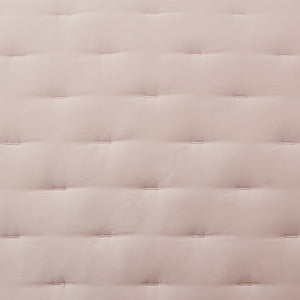 HiEnd Accents Lyocell Quilt FB2135-SK-BH Blush Face: 100% lyocell; Back: 100% cotton; Fill: 100% polyester 110x96