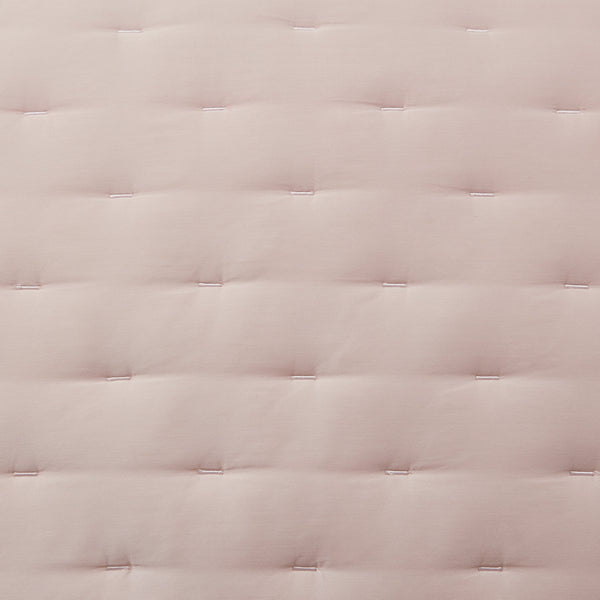 HiEnd Accents Lyocell Quilt FB2135-SK-BH Blush Face: 100% lyocell; Back: 100% cotton; Fill: 100% polyester 110x96