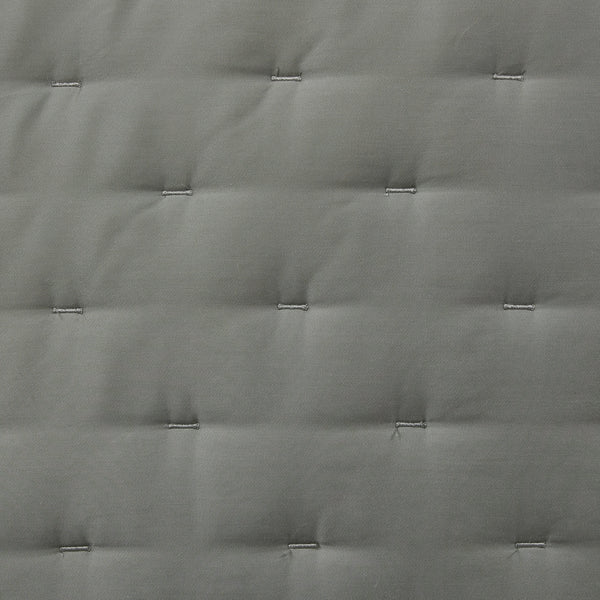 HiEnd Accents Lyocell Quilt FB2135-SK-GR Sage Face: 100% lyocell; Back: 100% cotton; Fill: 100% polyester 110x96