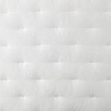 HiEnd Accents Lyocell Quilt FB2135-SK-WH White Face: 100% lyocell; Back: 100% cotton; Fill: 100% polyester 110x96