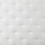 HiEnd Accents Lyocell Quilt FB2135-SQ-WH White Face: 100% lyocell; Back: 100% cotton; Fill: 100% polyester 92x96