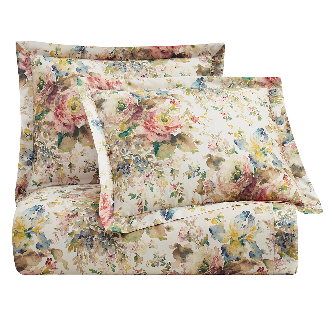 HiEnd Accents Jardin Floral Lyocell Duvet Cover Set - Thumbnail 5