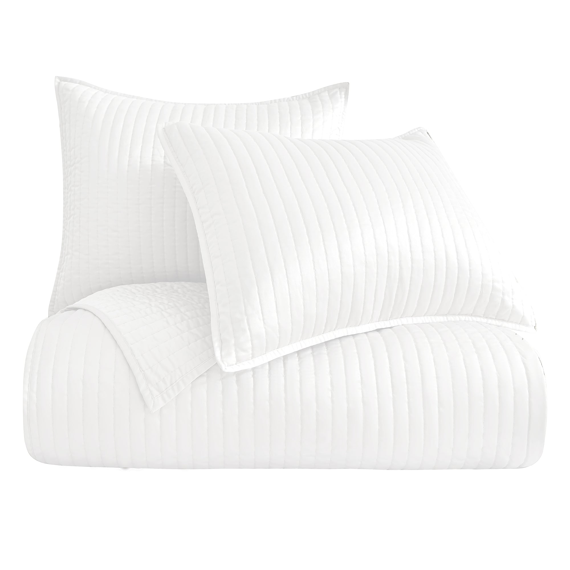 HiEnd Accents Satin Channel Quilt Set - Thumbnail 2