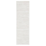 Jaipur Living Linea Abstract White Runner Rug (2'6"X8')