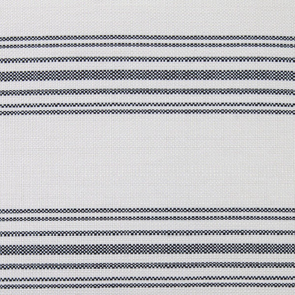 HiEnd Accents Prescott Duvet Cover Set FB6200-SQ-BK White, Black Duvet Cover - Face: 100% polyester; Back: 100% cotton. Pillow Sham: 100% Polyester 92.0 x 96.0 x 1.5