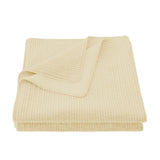 HiEnd Accents Stonewashed Cotton Velvet Quilt FB6500-FQ-LT Light Tan Face and Back: 100% cotton; Fill: 100% polyester 92x96x0.3
