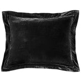 Stella Faux Silk Velvet Flanged Dutch Euro Pillow