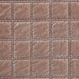 HiEnd Accents Stella Faux Silk Velvet Double Box Stitch Throw FB6800TH-OS-DR Dusty Rose Face: 70% rayon, 30% nylon; Back: 100% cotton; Fill: 100% polyester 50x60