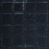 HiEnd Accents Stella Faux Silk Velvet Double Box Stitch Throw FB6800TH-OS-MB Midnight Blue Face: 70% rayon, 30% nylon; Back: 100% cotton; Fill: 100% polyester 50x60
