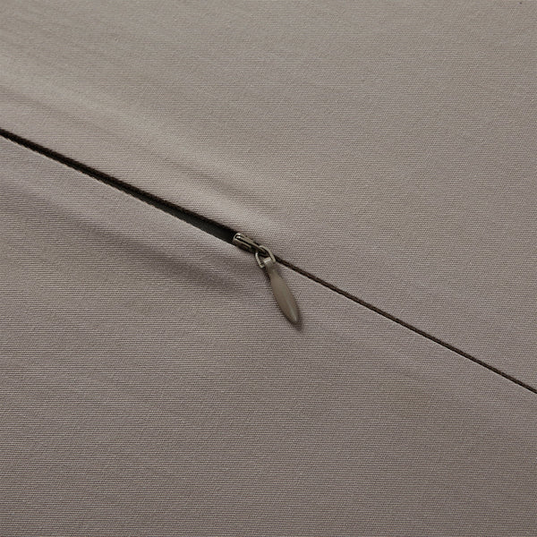 HiEnd Accents High Shine Satin Duvet Cover Set FB7136DS-SQ-CN Champagne Duvet Cover - Face: 52% viscose, 48% polyester; Back: 100% cotton. Pillow Sham - Face and Back: 52% viscose, 48% polyester. 92x96