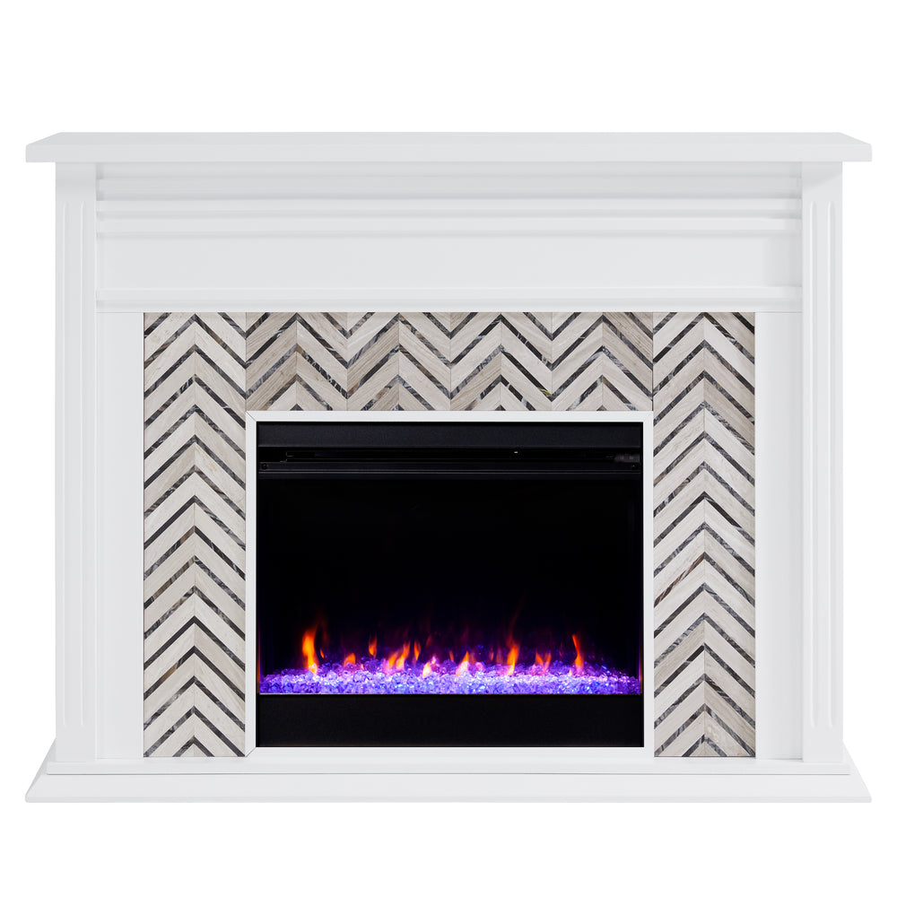Sei Furniture Hebbington Tiled Fireplace Fc1080759