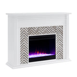 Sei Furniture Hebbington Tiled Fireplace Fc1080759