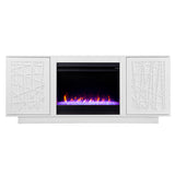 Sei Furniture Delgrave Color Changing Fireplace W Media Storage Fc1095656
