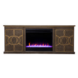 Sei Furniture Yardlynn Color Changing Fireplace Console W Media Storage Fc1137356
