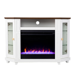 Sei Furniture Dilvon Color Changing Fireplace W Media Storage Fc1137456