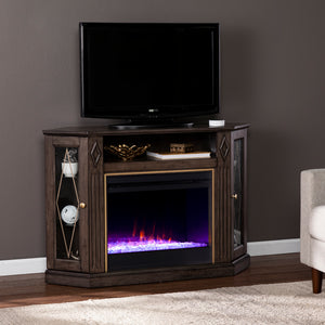 Sei Furniture Austindale Color Changing Fireplace W Media Storage Fc1137556