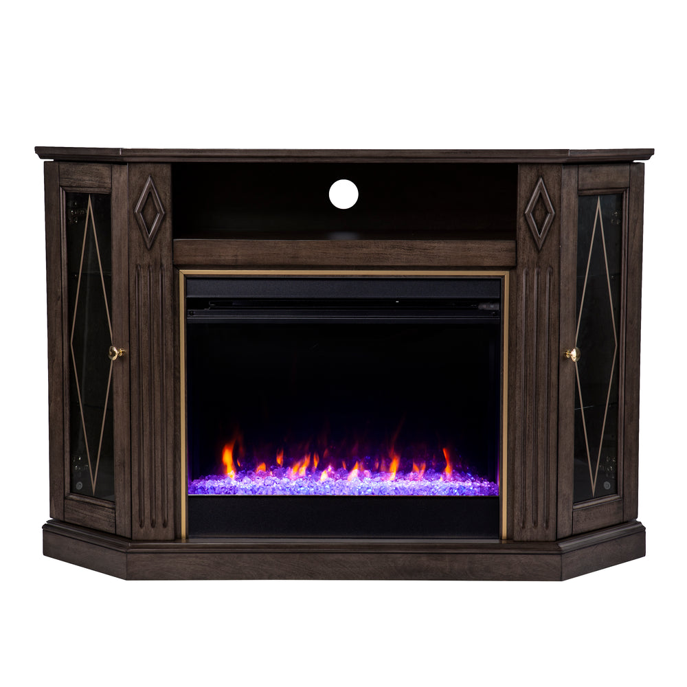 Sei Furniture Austindale Color Changing Fireplace W Media Storage Fc1137556