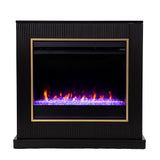 Sei Furniture Crittenly Color Changing Electric Fireplace Fc1137759