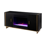 Sei Furniture Biddenham Color Changing Fireplace Console W Media Storage Fc1138056