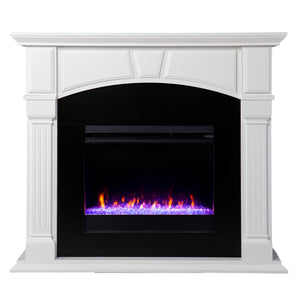 Sei Furniture Altonette Color Changing Fireplace Fc1153859