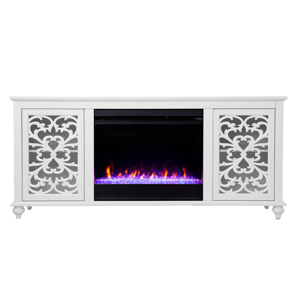 Sei Furniture Maldina Color Changing Fireplace W Media Storage Fc1154556
