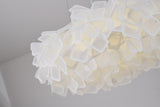 Bethel White LED Chandelier in Acrylic