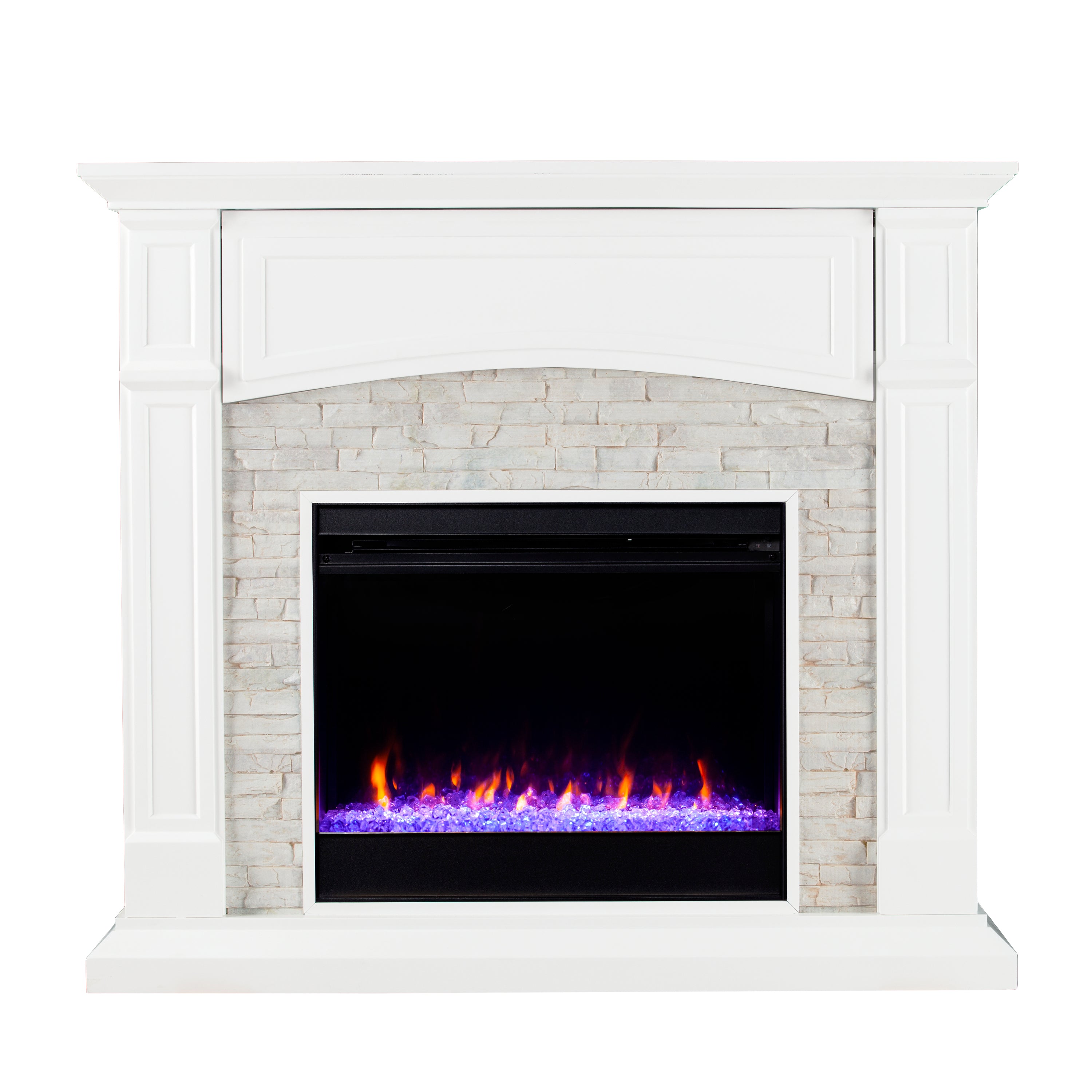 Seneca Color Changing Media Fireplace - Thumbnail 2