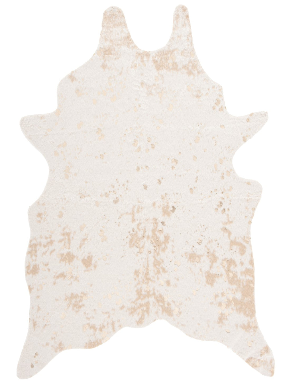 Safavieh Faux Cow Hide 207 Powerloomed 75% Polyester + 25% Acrylic Rug FCH207D-68