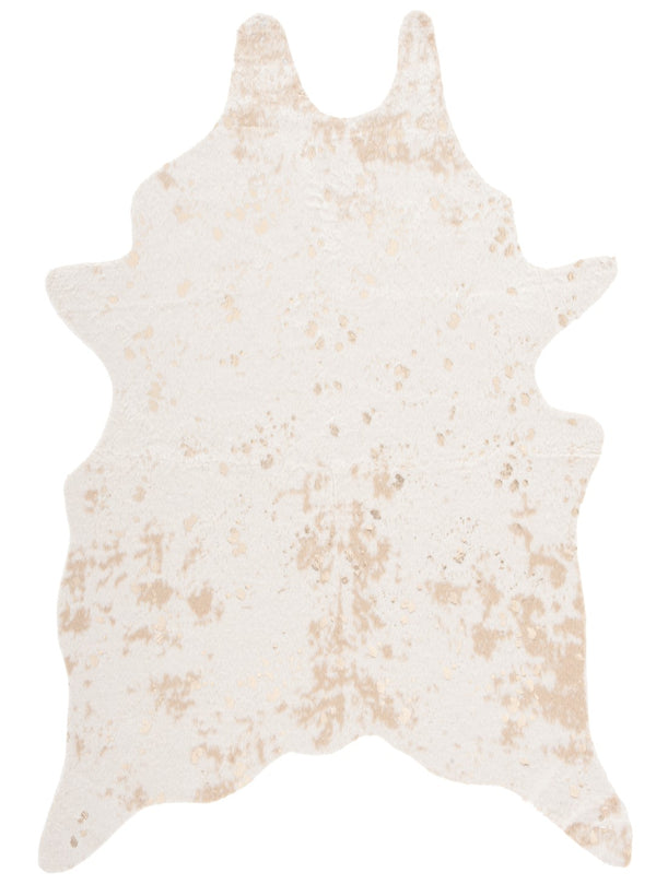 Safavieh Faux Cow Hide 207 Powerloomed 75% Polyester + 25% Acrylic Rug FCH207D-68