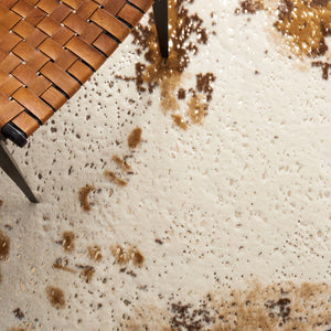 Safavieh Faux Cow Hide 207 Powerloomed 75% Polyester + 25% Acrylic Rug FCH207T-68