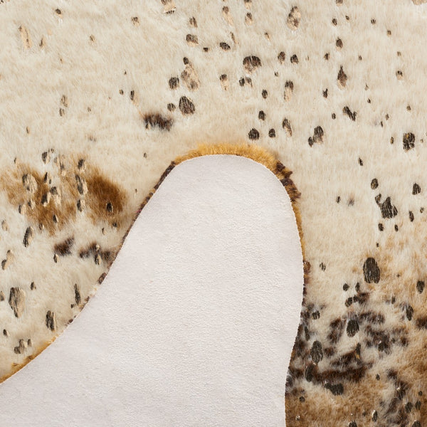 Safavieh Faux Cow Hide 207 Powerloomed 75% Polyester + 25% Acrylic Rug FCH207T-68