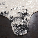 Safavieh Faux Cow Hide 207 Powerloomed 75% Polyester + 25% Acrylic Rug FCH207Z-68